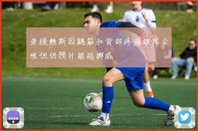 劳模赖斯因腿筋和背部疼痛缺席合练但仍预计能战挪威